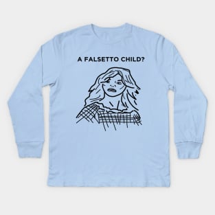 A Falsetto Child Kids Long Sleeve T-Shirt